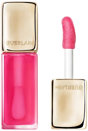 Изображение GUERLAIN_KissKiss Bee Glow Oil koloryzujcy olejek do ust 458 Pop Rose Glow 9,5ml