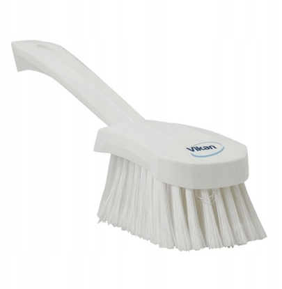 Attēls no Hand brush, Vikan, 27x7x8.5cm, white, polyester/PP/stainless steel, soft, slotted