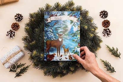 Attēls no HENRY Karnet B6 BN witeczny las