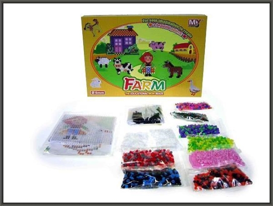 Picture of Hipo Koraliki farma do zgrzewania 3000szt w pudeku