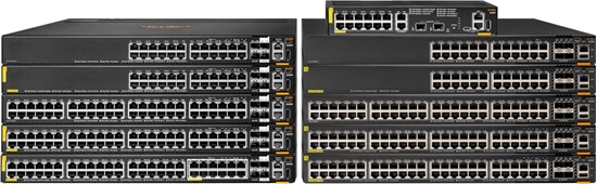 Picture of HPE Aruba 6200F 12G Class4 PoE 2G/2SFP+ 139W Switch - Switch - L3 - managed - 12 x 10/100/1000 (PoE+) + 2 x 100/1000 (Uplink) + 2 x 1 Gigabit / 10 Gigabit SFP+ - an Rack montierbar - PoE+ (139 W)