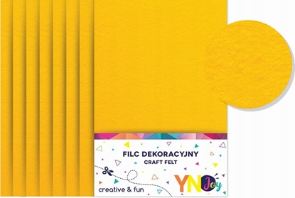 Изображение Interdruk Filc dekoracyjny óty 8 sztuk A4