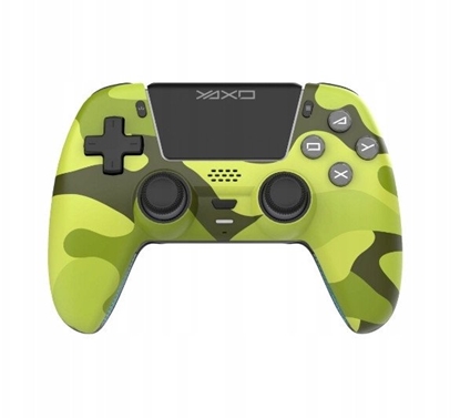 Изображение YAXO Kontroler bezprzewodowy NITRO RAVE do PS5/PC/Android/iOS Forest Camo