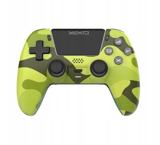 Изображение YAXO Kontroler bezprzewodowy NITRO RAVE do PS5/PC/Android/iOS Forest Camo