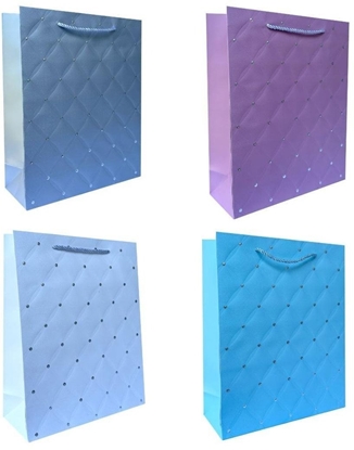 Attēls no JU-PITER Torebka ozdobna prezentowa 18x23x10cm JP 3089C mix cena za 1 szt