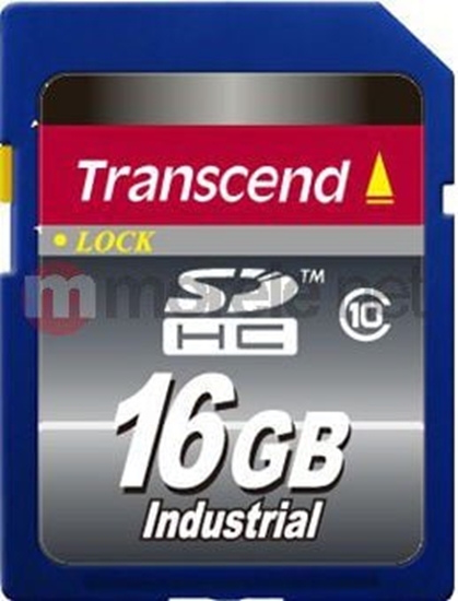 Изображение Karta Transcend Industrial 10I SDHC 16 GB Class 10  (TS16GSDHC10I)
