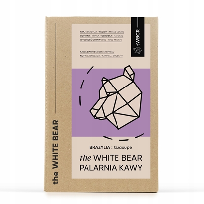 Attēls no Kawa ziarnista The White Bear Brazylia Guaxupe A 1kg