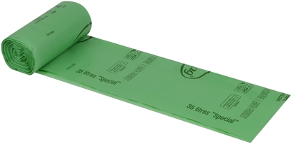 Picture of Komposterbare poser BioBag, 35 L, 58 x 77 cm, rulle a 25 stk.