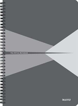 Attēls no Koonotatnik Office PP A4 w kratk szary