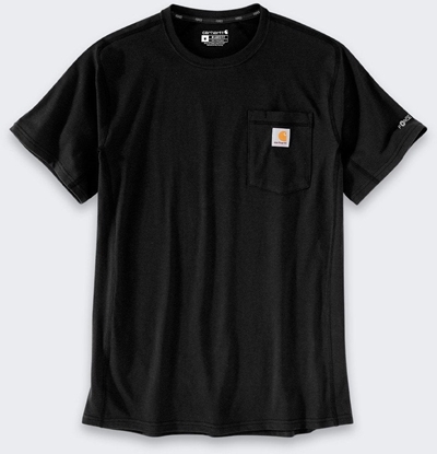 Изображение Carhartt Koszulka Force Mid Pocket Black