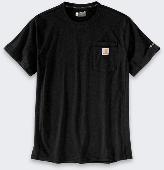 Изображение Carhartt Koszulka Force Mid Pocket Black