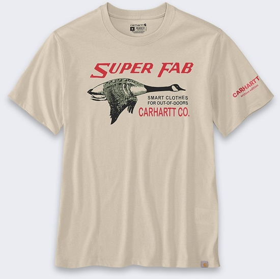 Picture of Koszulka Carhartt Lightweight Graphic Fab Oat Milk