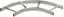 Attēls no Dymo KS90-400 R=300 HDG CORNER PIECE