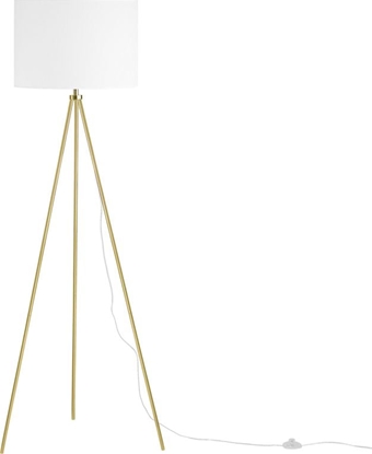 Picture of Lampa podogowa Beliani Lampa podogowa biao-zota VISTULA