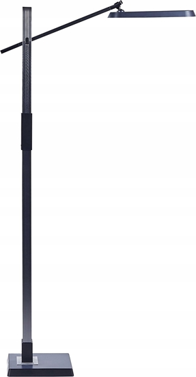 Изображение Lampa podogowa Beliani Lampa podogowa LED ciemnoszara AQUARIUS