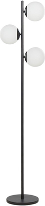 Attēls no Lampa podogowa Beliani Lampa podogowa metalowa czarna WADI