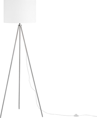 Attēls no Lampa podogowa Beliani Lampa podogowa metalowa srebrna VISTULA
