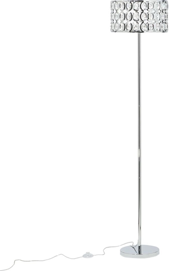Изображение Lampa podogowa Shumee Lampa podogowa metalowa srebrna TENNA