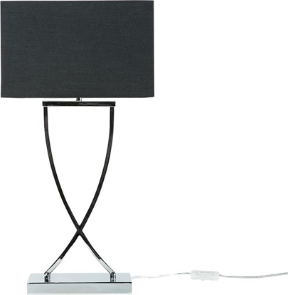 Picture of Lampa stoowa Beliani Lampa stoowa metalowa czarna YASUNI