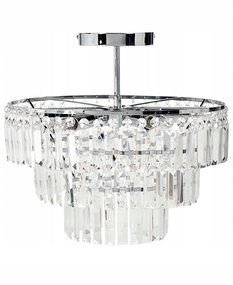 Изображение Lampa wiszca Beliani yrandol AMENEIRO Przezroczysty