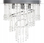 Picture of Lampa wiszca Beliani yrandol krysztaowy  35 cm srebrny ESMELLE