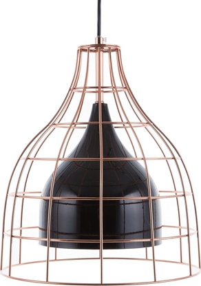 Picture of Lampa wiszca Beliani Lampa wiszca metalowa czarna TRESA