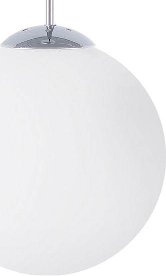 Picture of Lampa wiszca Beliani Lampa wiszca szklana biaa BARROW S