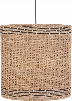 Изображение Lampa wiszca Beliani Pleciona lampa wiszca naturalna LUAPULA