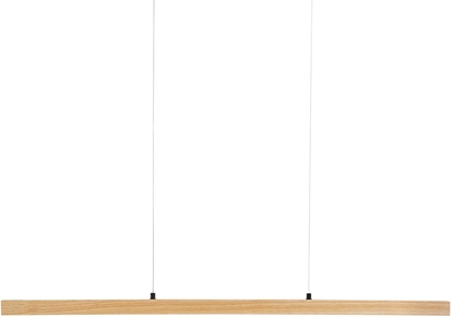 Picture of Lampa wiszca LED STEWARTS Ze ciemniaczem Drewno dbowe Jasnobrzowy