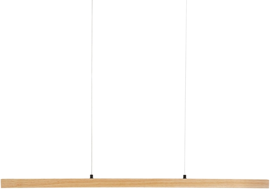 Picture of Lampa wiszca LED STEWARTS Ze ciemniaczem Drewno dbowe Jasnobrzowy