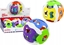 Изображение LeanToys Pieczka Sensoryczna Dla Niemowlt Gumowa wiat Dwiki Kolorowa