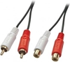Picture of Lindy Premium Audio Extension Cable, 2xPhono Stereo, 5m