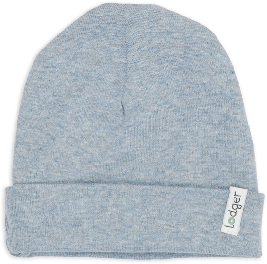 Изображение TB Print Lodger Beanie Melange czapka dziecica Blue Fogg 0-6 miesicy BEM 110_0-6 BEM 110_0-6 (8719033419421)