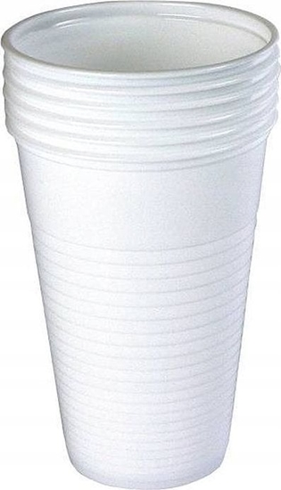 Изображение Lumarko Kubek Plastikowy Jednorazowy Biay Do Zimnych Napojów 200ml 100szt...