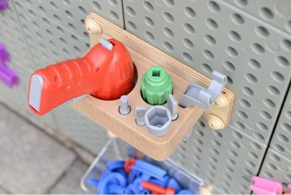 Picture of Masterkidz Zestaw Narzdzia Z Wkrtark 8 Elementów - Tablica Naukowo-Kreatywna Masterkidz STEM