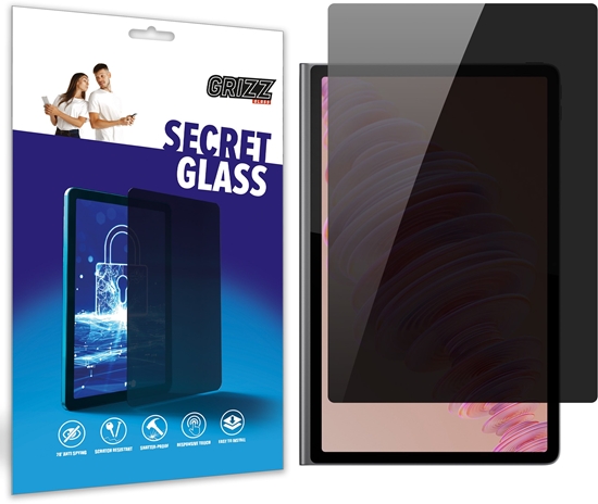Изображение Matowe szko prywatyzujce GrizzGlass SecretGlass do Lenovo Tab Plus 11,5"