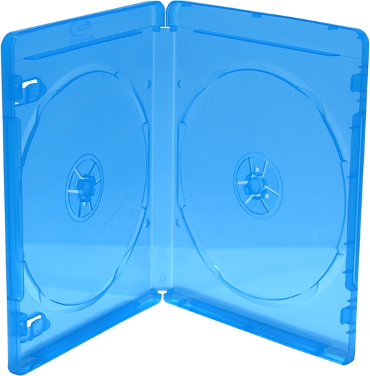 Picture of MediaRange BD-Leerhülle für 2 Discs 11mm blau