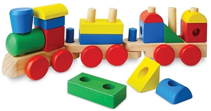 Attēls no MELISSA & DOUG playset Stacking Train