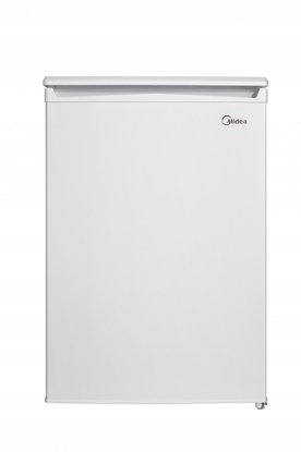Picture of Midea Refrigerator | MDRD168FGE01 | Energy efficiency class E | Free standing | Larder | Height 84.5 cm | Fridge net capacity 97 L | Freezer net capacity 16 L | 39 dB | White