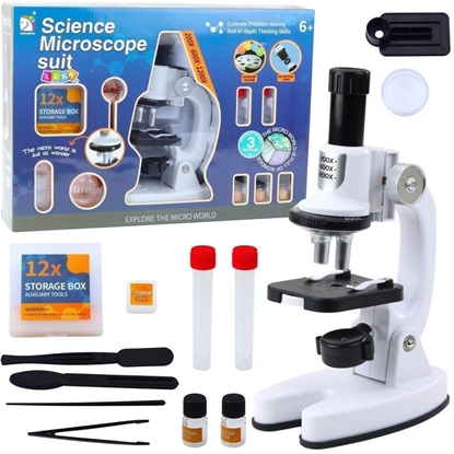 Picture of Mikroskop LED powikszenie 1200x akcesoria