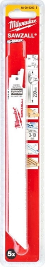 Picture of Milwaukee Brzeszczoty 200/2,5/1,8 mm Bimetal, Co (5 szt.) MILWAUKEE