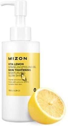 Изображение MIZON Vita Lemon Sparkling Peeling Gel - Cytrynowy peeling enzymatyczny 150ml