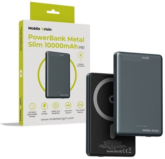 Изображение Mobile Origin PowerBank Metal Slim 10000mAh PB1