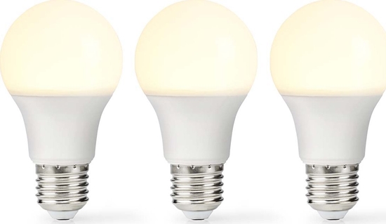 Picture of Nedis Nedis LBE27A601P3 lampa LED Ciepe biae 2700 K 4,9 W E27 F