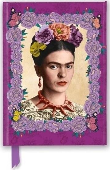 Picture of Notatnik A5 linia TW Frida Kahlo Fioletowa