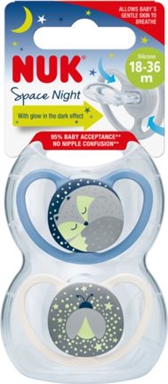 Picture of NUK Sm. usp. 18-36 m sil. Space boy 739658 Nuk