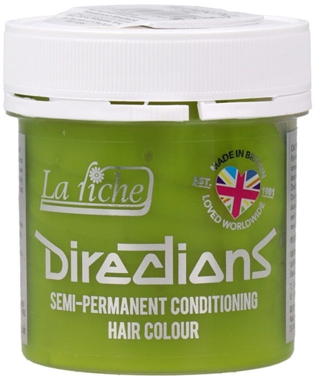 Изображение Odywka do wosów ochraniajca kolor La Rich Directions 88 ml Koloryzacja Pótrwaa Limonka