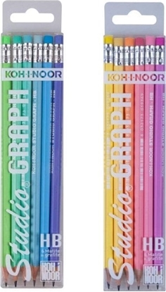 Attēls no Oówek grafitowy Studio Graph Mat HB 6szt