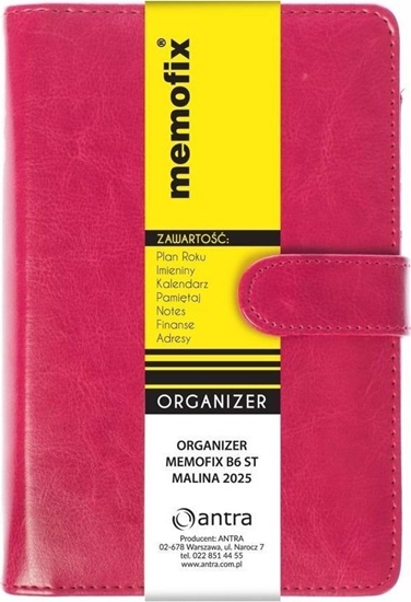 Picture of Organizer Memofix B6 ST malinowy