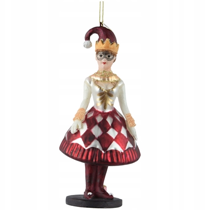 Attēls no ORNAMENT GLASS JOCKER 14CM